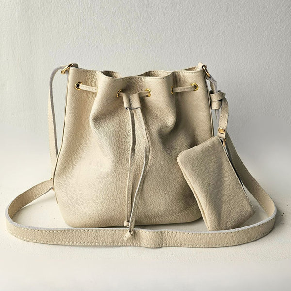 Stella Mini Bucket Costal Leather Bags