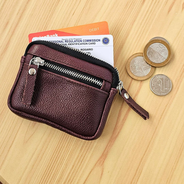 Mens leather coin pouch online