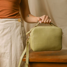 SALE Betsy Box Bag - Fern