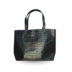 SALE Madison Easy Tote - Black Croc