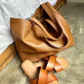 SALE Madison Easy Tote - Caramel