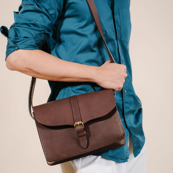 Nigel Crossbody Bag - Costal Leather Bags
