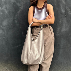 SALE Olsen Hobo - Platinum