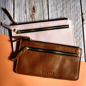 Currency Wallet with Wristlet